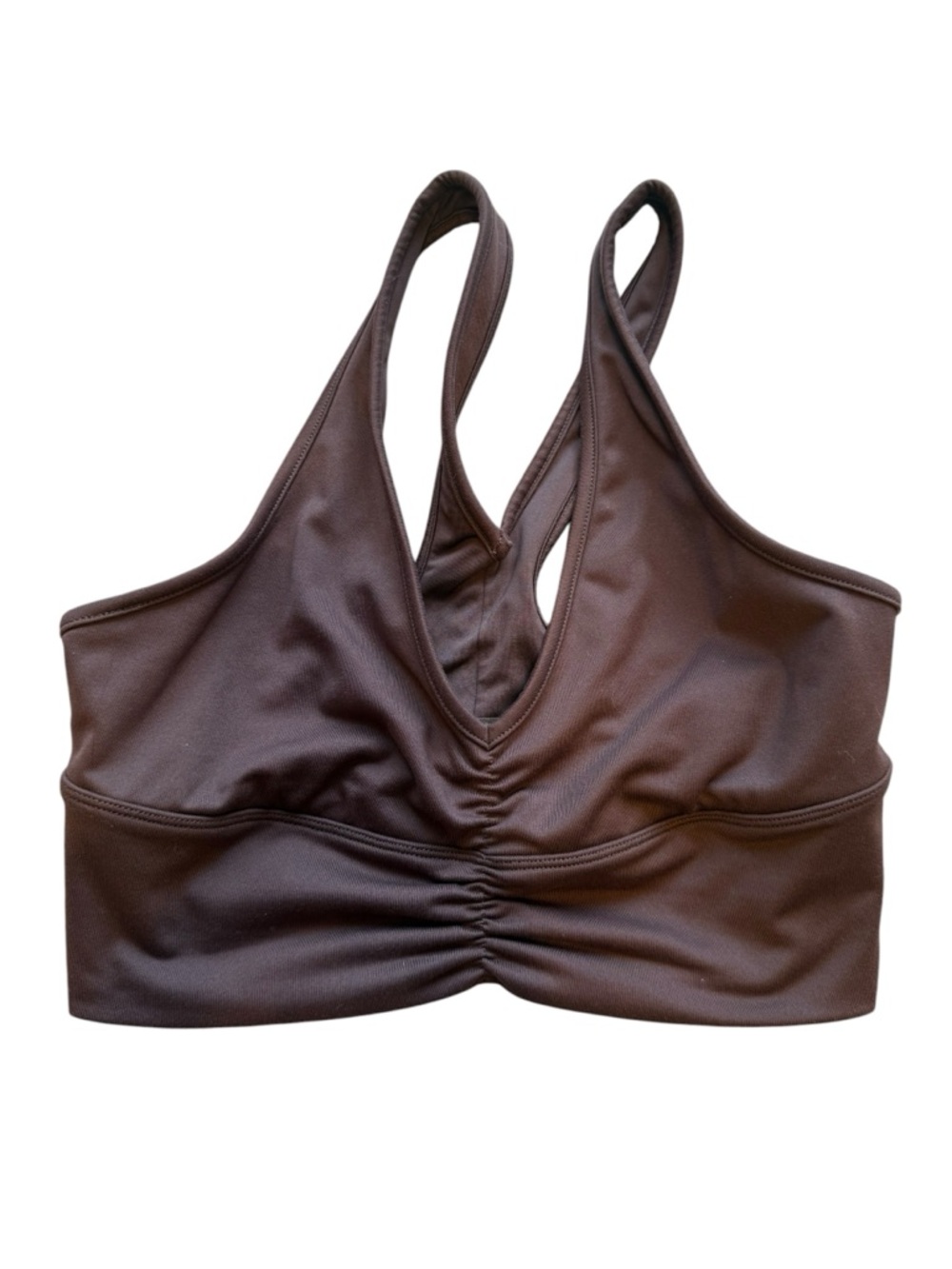 Alo Yoga Wild Thing Bra in Raisin - Picture 3 of 8